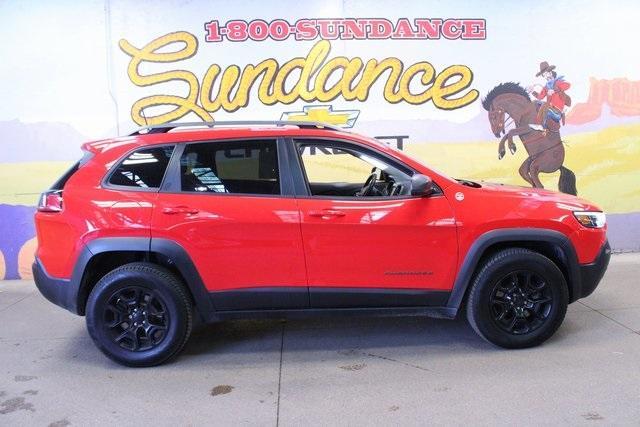 used 2019 Jeep Cherokee car, priced at $18,500