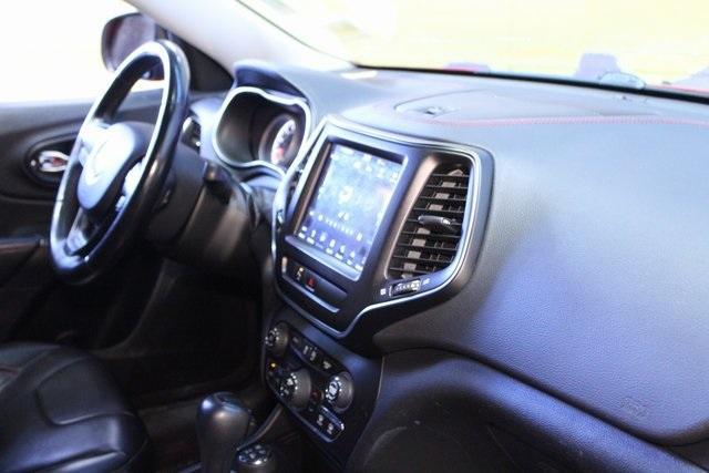 used 2019 Jeep Cherokee car, priced at $18,500