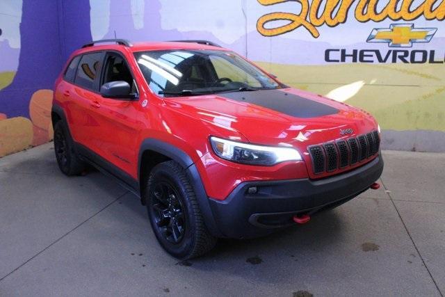 used 2019 Jeep Cherokee car, priced at $18,500