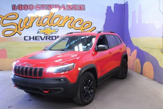 used 2019 Jeep Cherokee car, priced at $18,500
