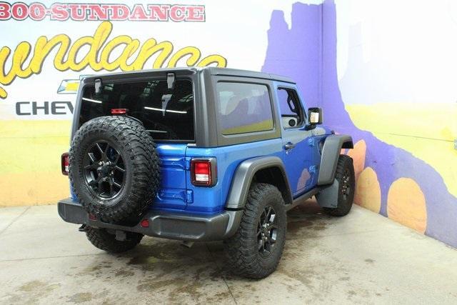 used 2024 Jeep Wrangler car, priced at $35,900