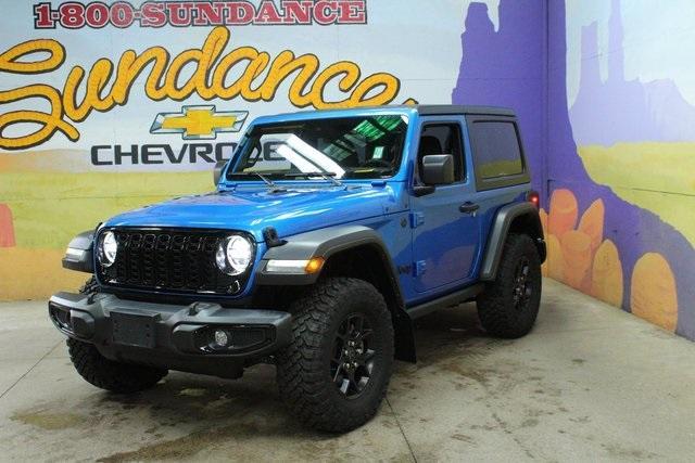 used 2024 Jeep Wrangler car, priced at $35,900