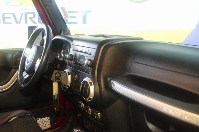 used 2012 Jeep Wrangler Unlimited car, priced at $13,900