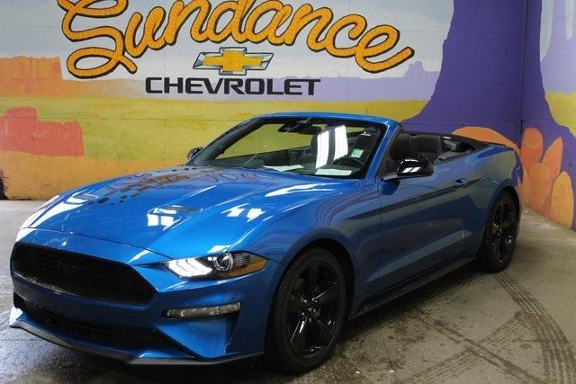 used 2021 Ford Mustang car, priced at $23,900