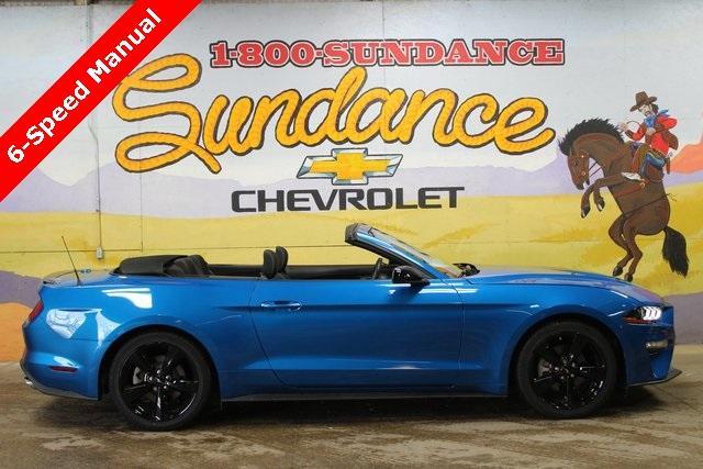 used 2021 Ford Mustang car, priced at $23,900