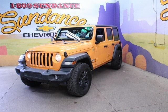 used 2018 Jeep Wrangler Unlimited car, priced at $22,500