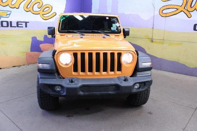 used 2018 Jeep Wrangler Unlimited car, priced at $22,500
