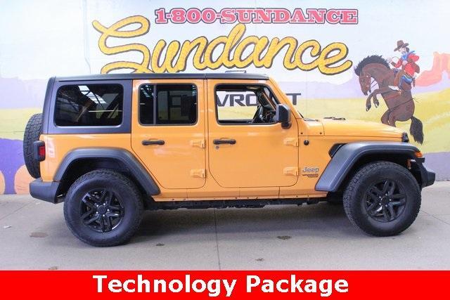 used 2018 Jeep Wrangler Unlimited car, priced at $22,500