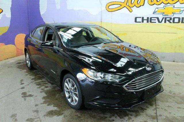 used 2017 Ford Fusion Hybrid car, priced at $13,900