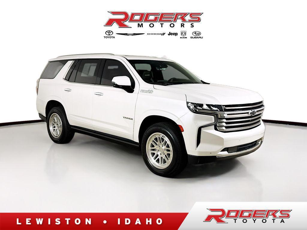 used 2021 Chevrolet Tahoe car, priced at $49,500
