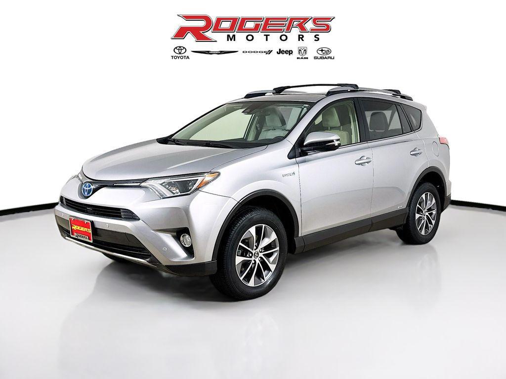 used 2018 Toyota RAV4 Hybrid car, priced at $20,000