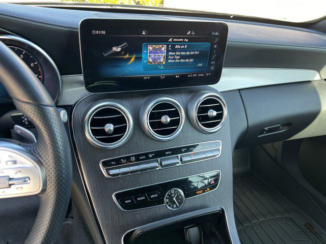 used 2022 Mercedes-Benz C-Class car, priced at $42,999