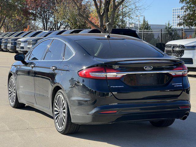 used 2018 Ford Fusion Hybrid car, priced at $11,999
