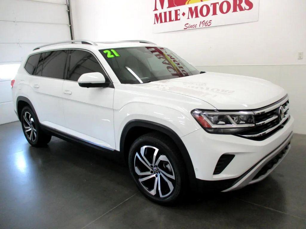 used 2021 Volkswagen Atlas car, priced at $30,500