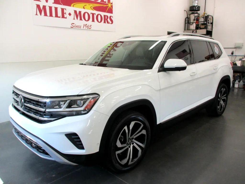 used 2021 Volkswagen Atlas car, priced at $30,500