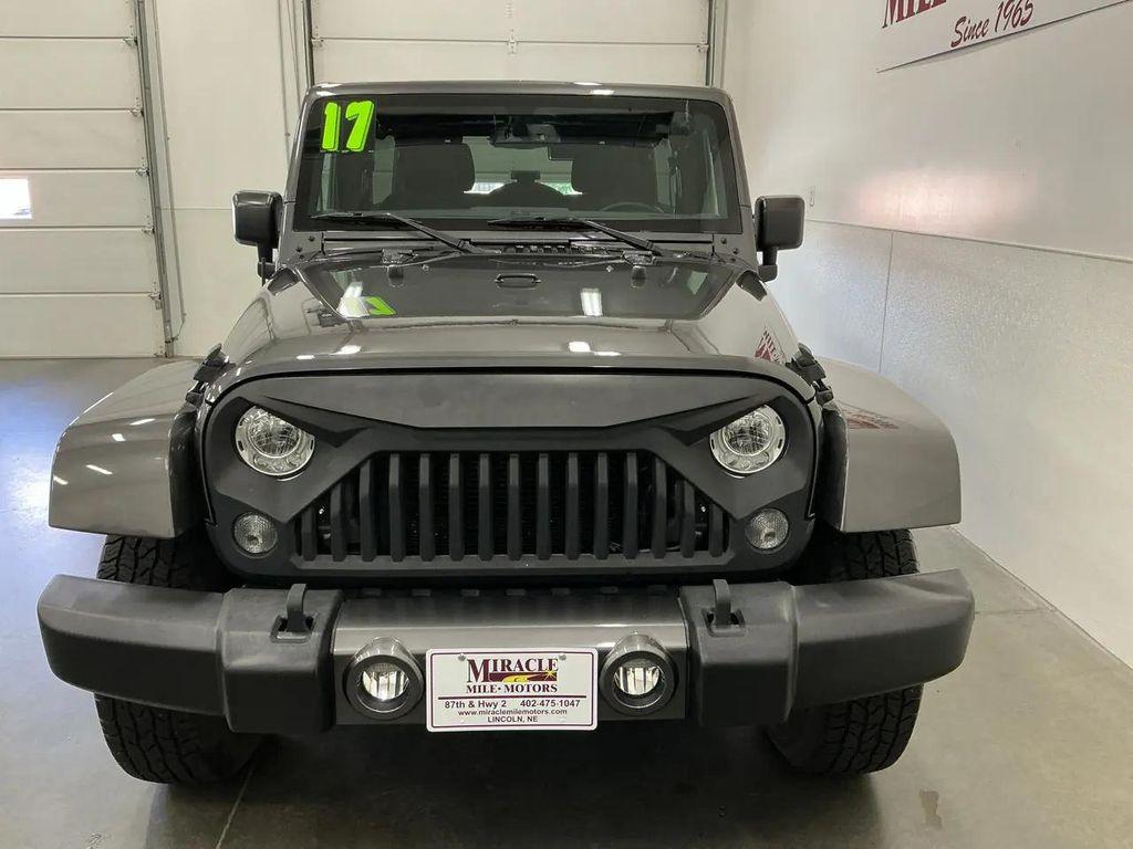 used 2017 Jeep Wrangler Unlimited car, priced at $21,950