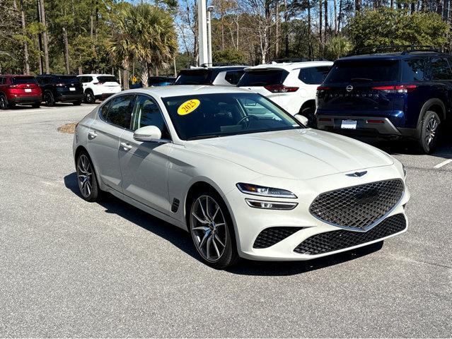 used 2025 Genesis G70 car, priced at $28,000