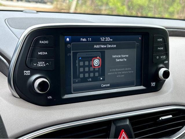 used 2019 Hyundai Santa Fe car, priced at $17,500