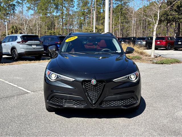 used 2020 Alfa Romeo Stelvio car, priced at $12,000