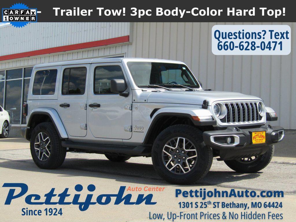 used 2024 Jeep Wrangler car, priced at $33,500