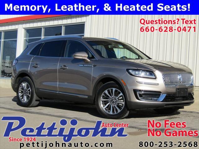 used 2019 Lincoln Nautilus car, priced at $21,900