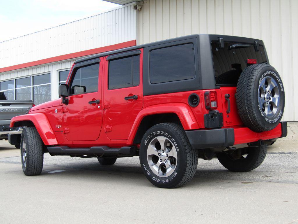 used 2018 Jeep Wrangler JK Unlimited car, priced at $19,000