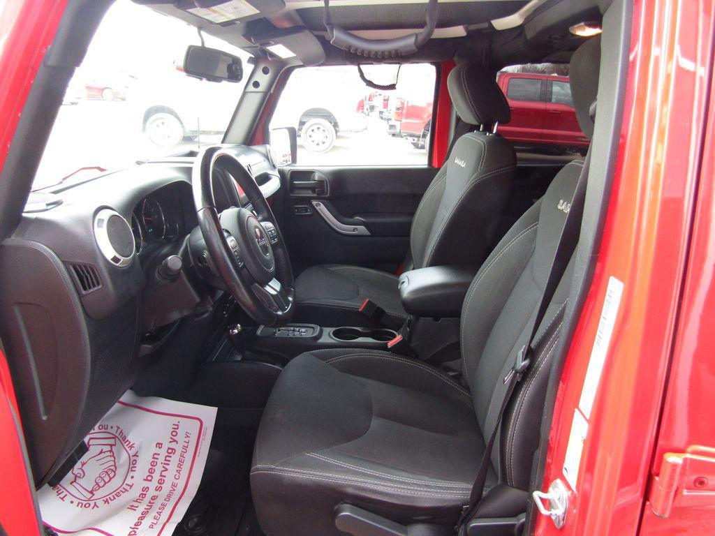 used 2018 Jeep Wrangler JK Unlimited car, priced at $19,000