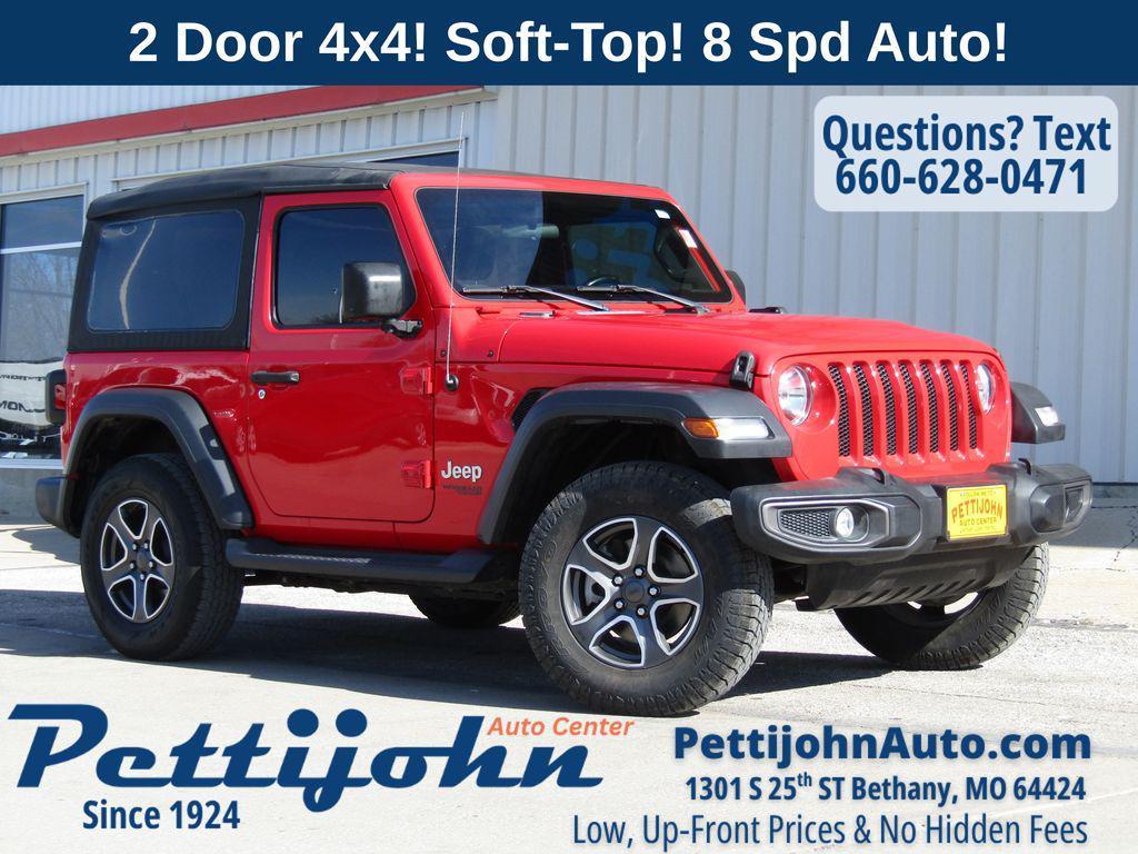 used 2020 Jeep Wrangler car, priced at $20,000
