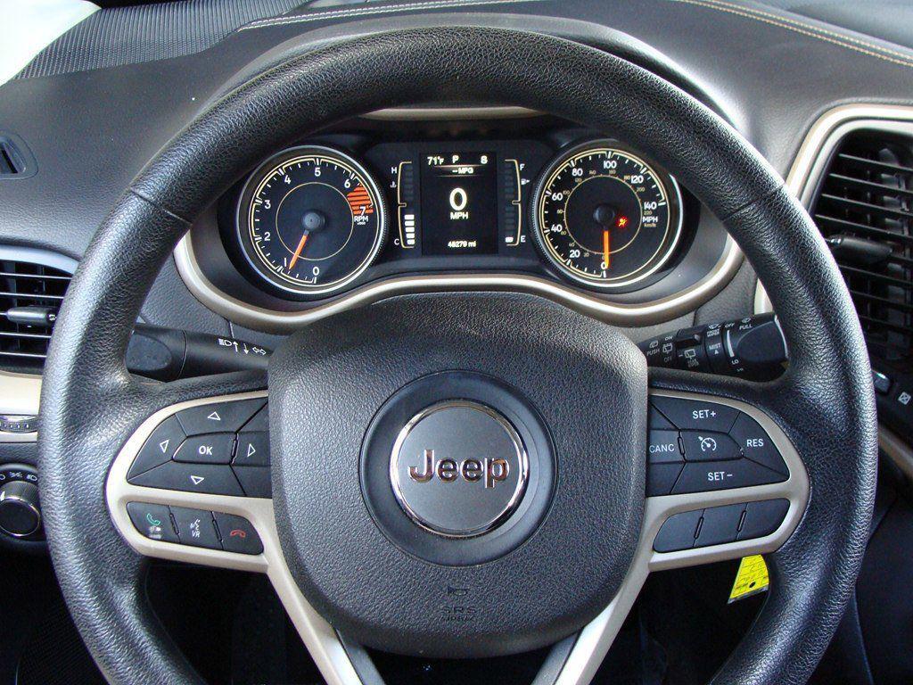 used 2017 Jeep Cherokee car, priced at $14,999