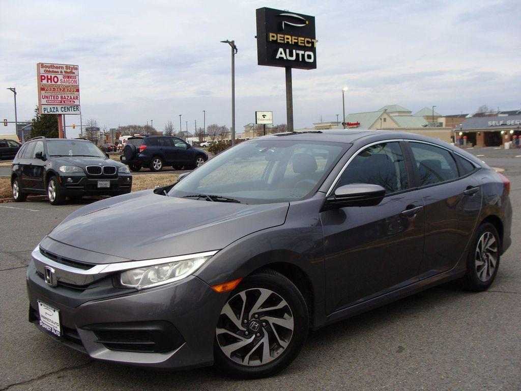 used 2017 Honda Civic car, priced at $17,440