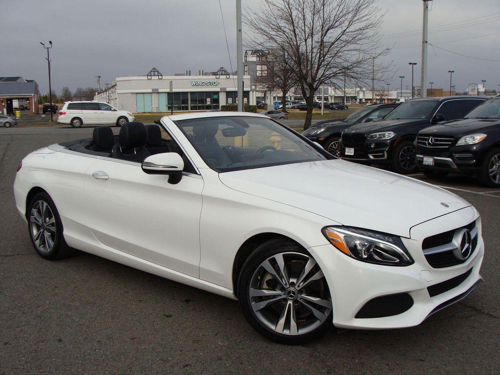 used 2018 Mercedes-Benz C-Class car, priced at $30,999