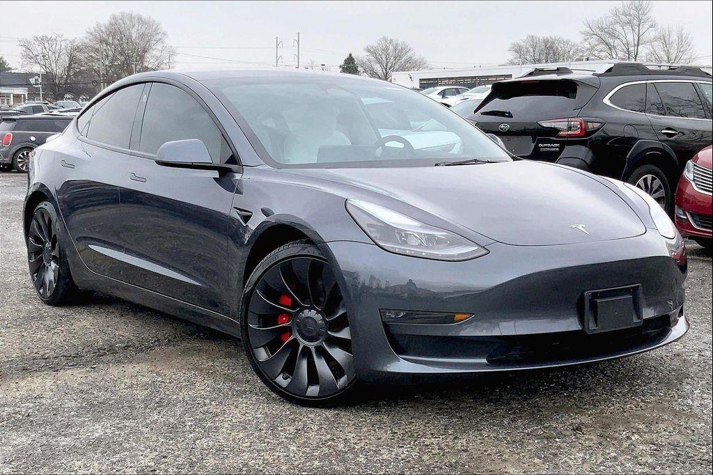 used 2023 Tesla Model 3 car, priced at $31,500
