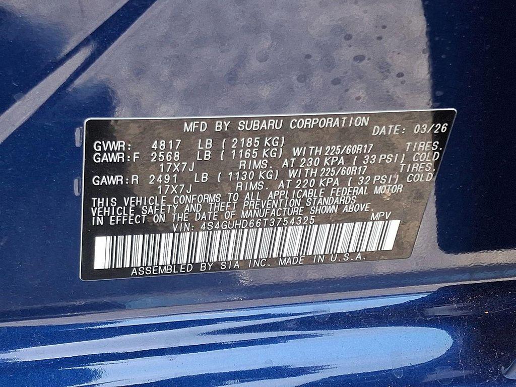 new 2026 Subaru Crosstrek car, priced at $31,260