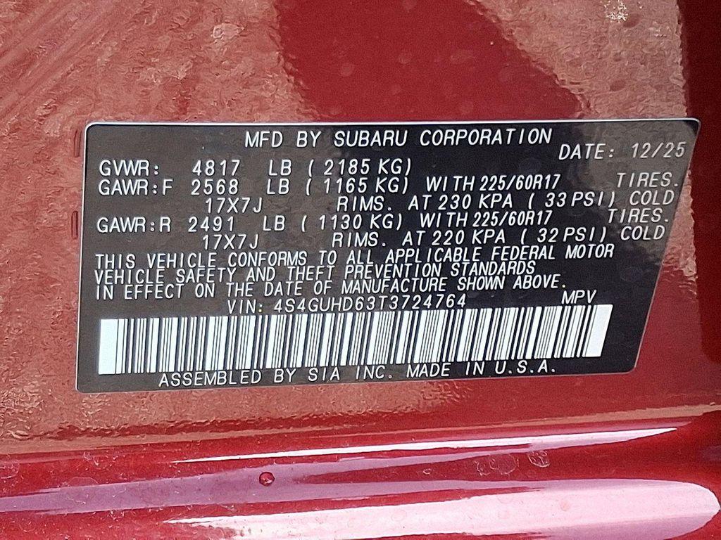 new 2026 Subaru Crosstrek car, priced at $31,038