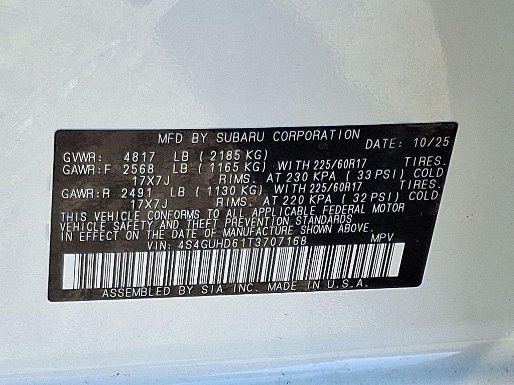 new 2026 Subaru Crosstrek car, priced at $31,101