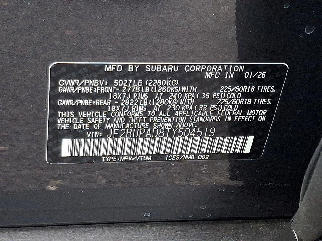 new 2026 Subaru Outback car, priced at $35,709