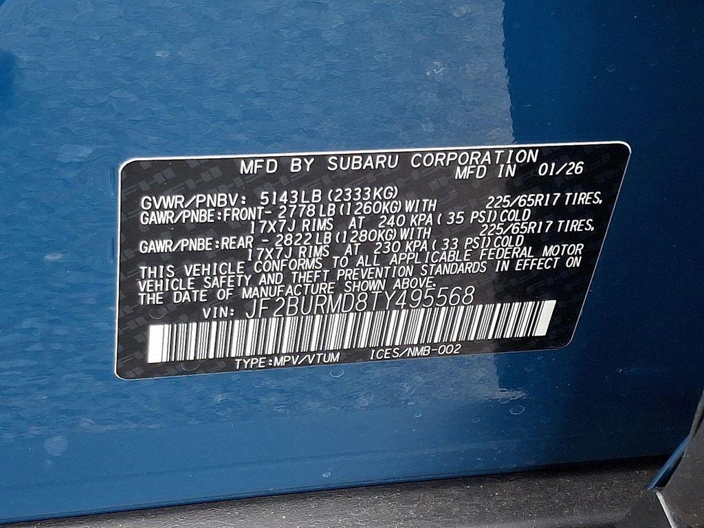 new 2026 Subaru Outback car, priced at $49,545