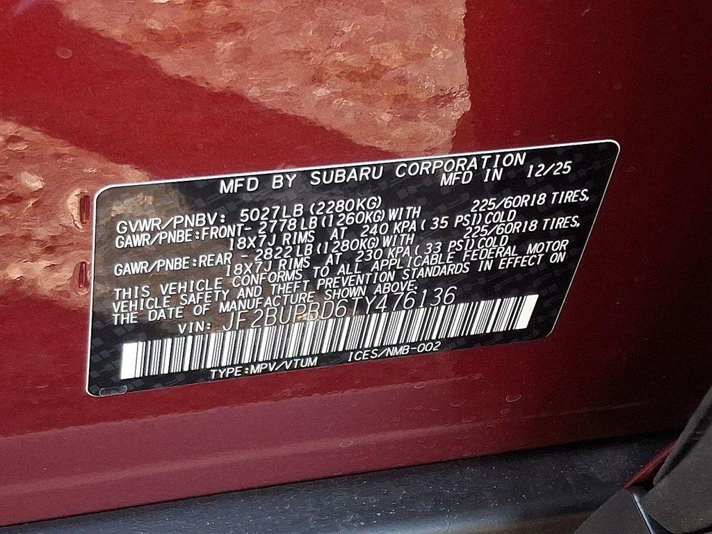 new 2026 Subaru Outback car, priced at $37,988