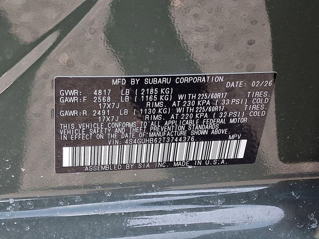 new 2026 Subaru Crosstrek car, priced at $28,048