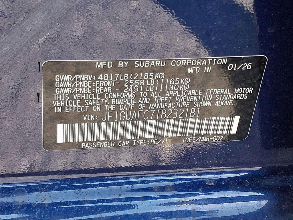 new 2026 Subaru Impreza car, priced at $28,976