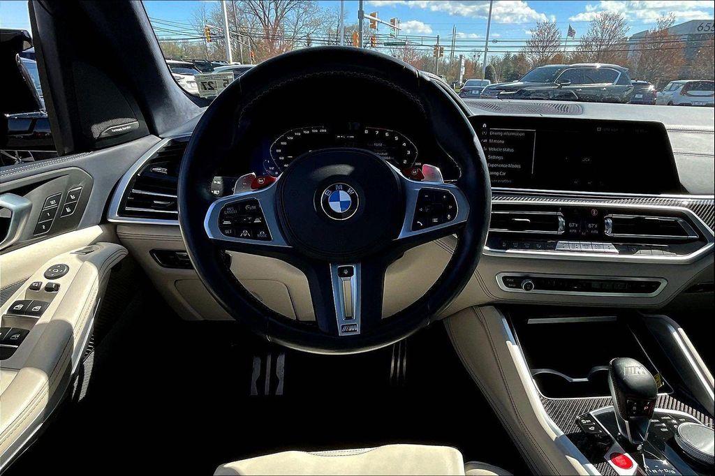 used 2022 BMW X5 M car, priced at $76,000