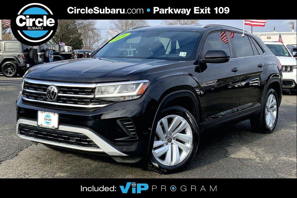 used 2021 Volkswagen Atlas Cross Sport car, priced at $22,397