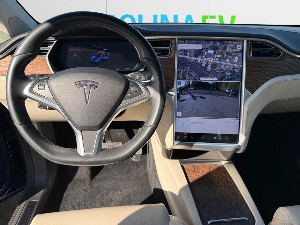 used 2017 Tesla Model X car, priced at $18,900