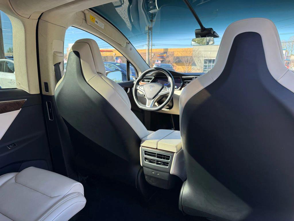 used 2017 Tesla Model X car, priced at $18,900