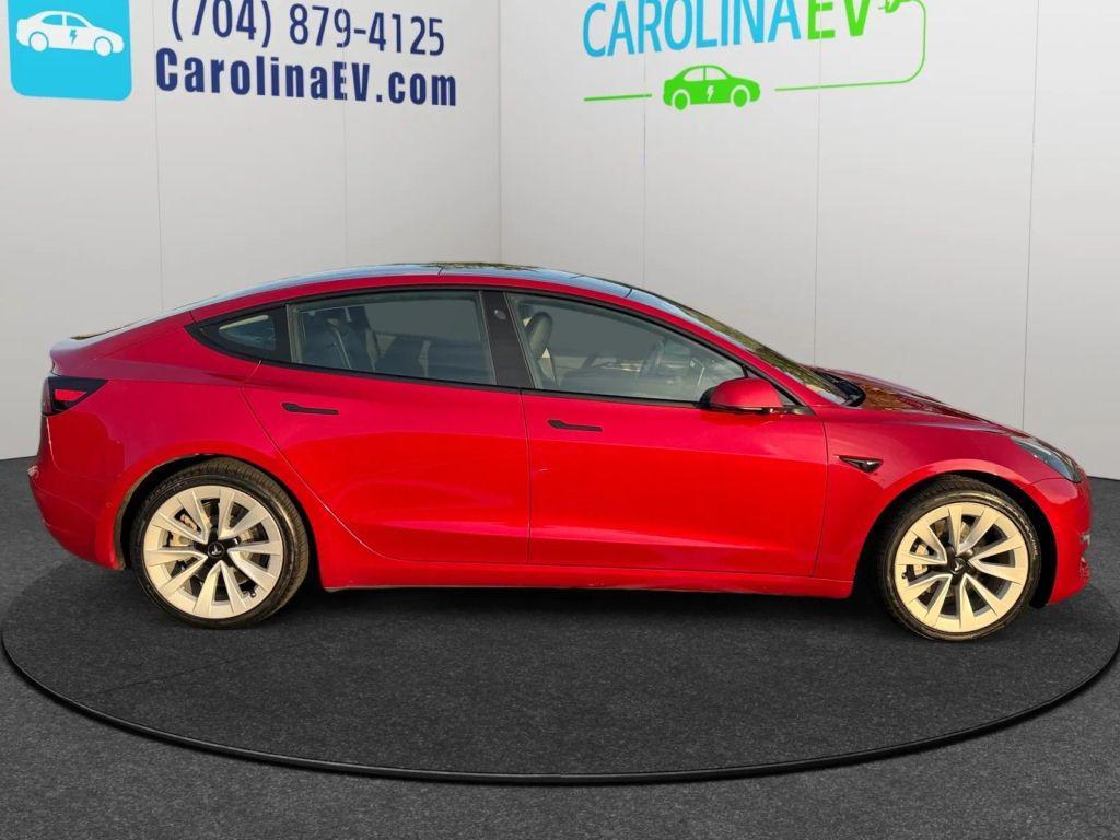 used 2022 Tesla Model 3 car, priced at $19,799