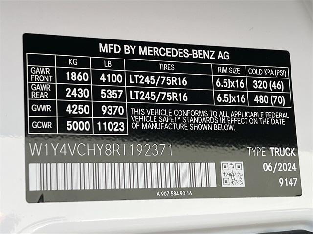 new 2024 Mercedes-Benz Sprinter 2500 car, priced at $57,508