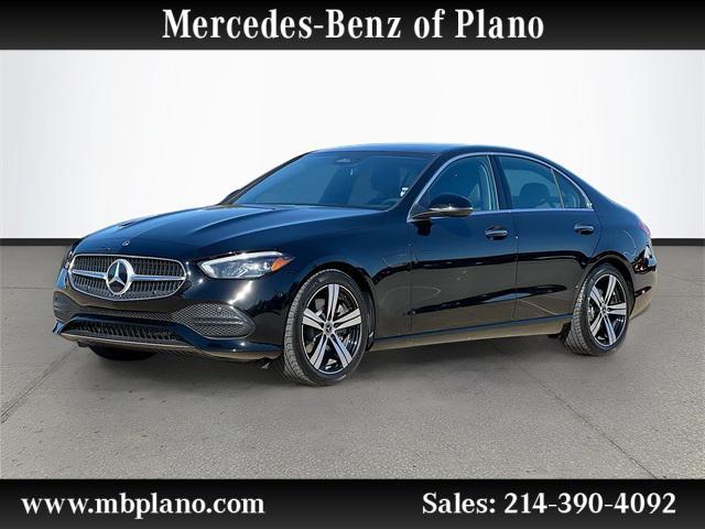 used 2025 Mercedes-Benz C-Class car, priced at $47,750