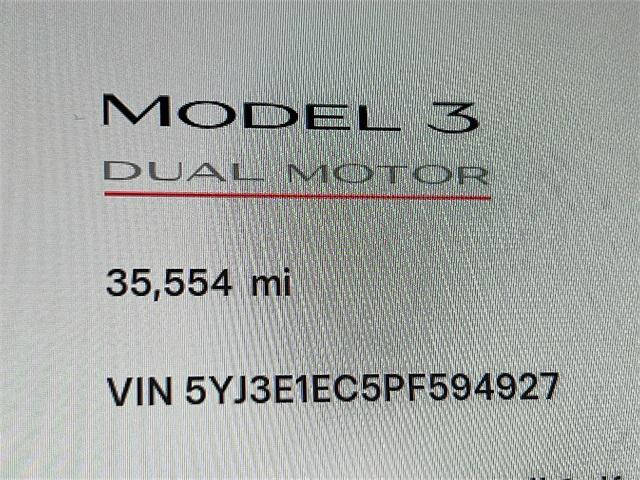 used 2023 Tesla Model 3 car, priced at $31,500