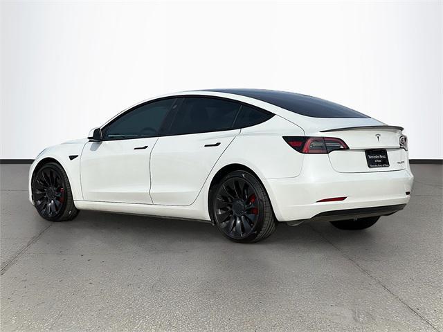 used 2023 Tesla Model 3 car, priced at $31,500