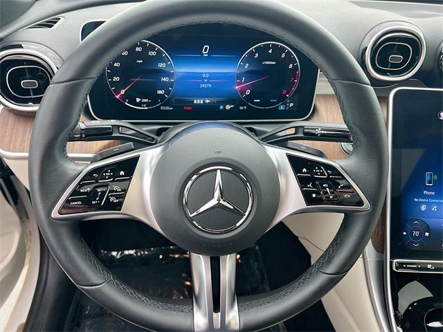 used 2024 Mercedes-Benz C-Class car, priced at $35,000